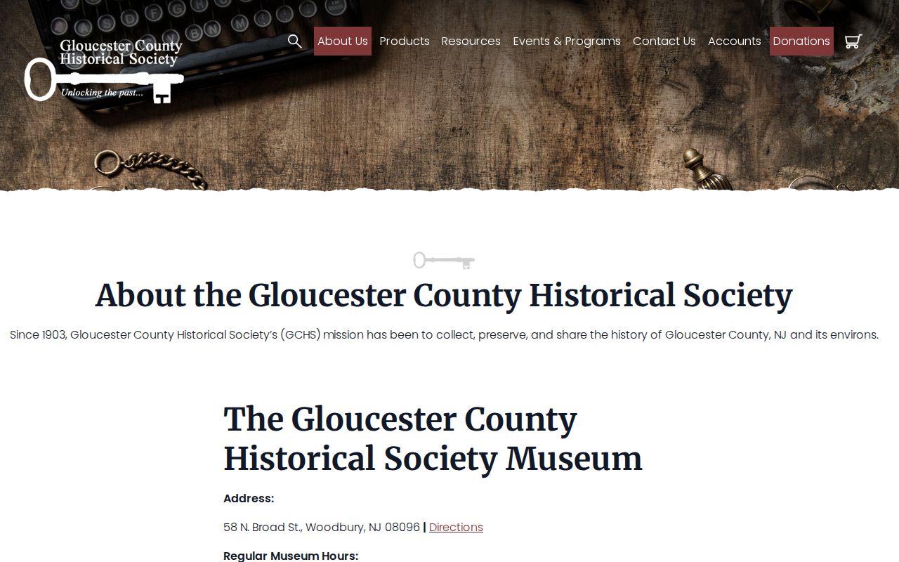 Glassboro city directory research resources at Gloucester County Historical Society
