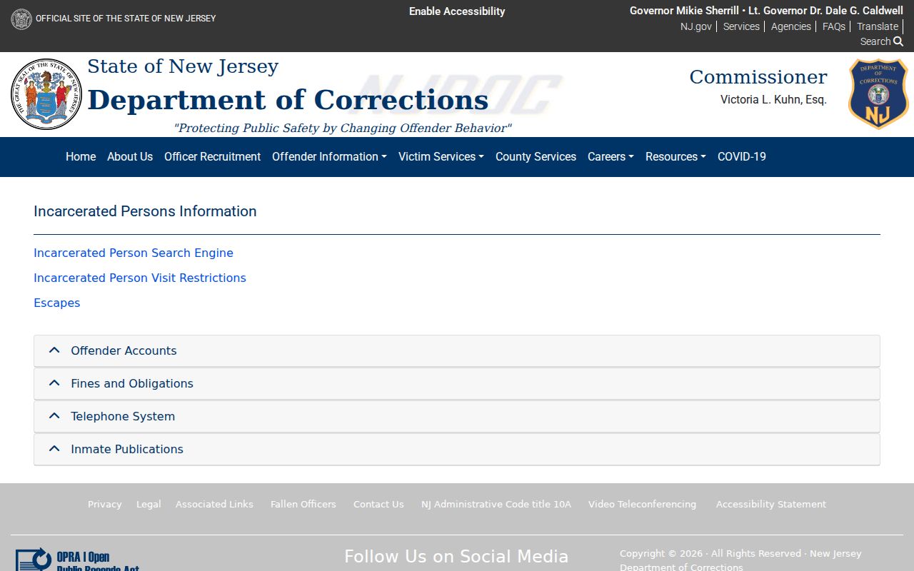 Glassboro resident lookup New Jersey offender information source